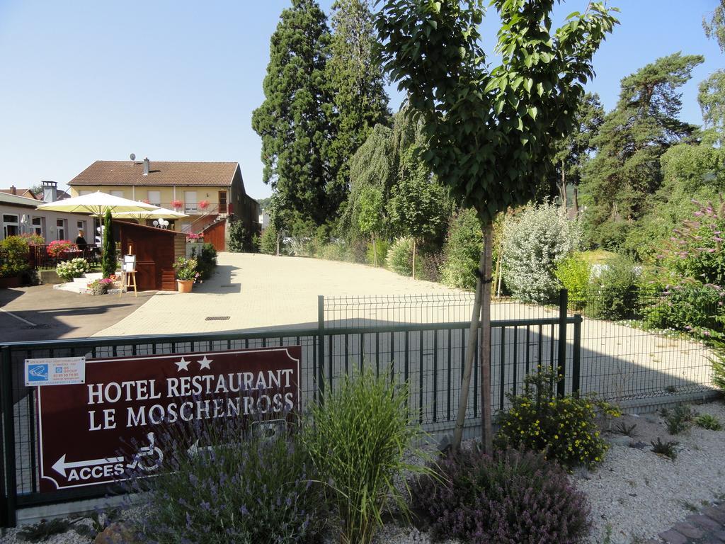 Hotel Restaurant Le Moschenross Thann Dış mekan fotoğraf
